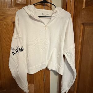 Women’s Under Armour Hooded Quarter-Zip Pullover